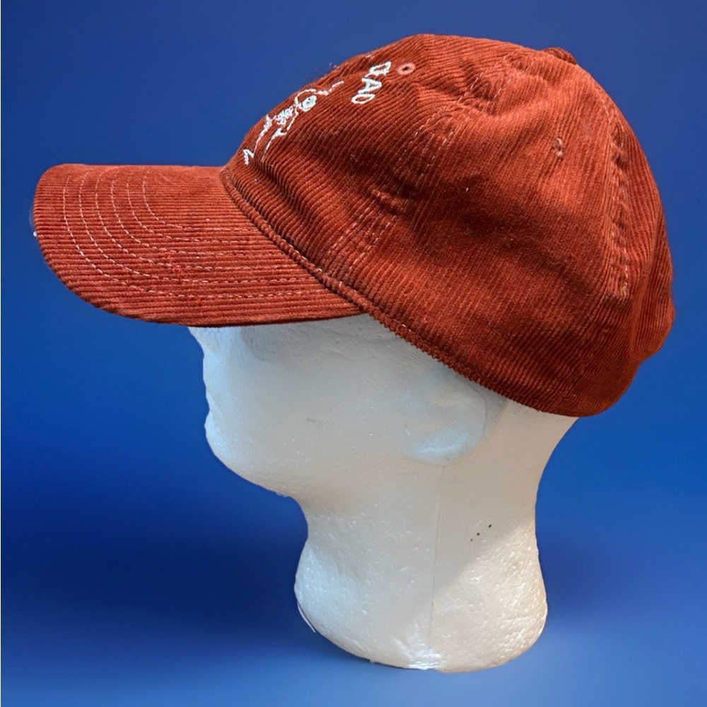 Grateful Dead Corduroy Hat Strapback Cap OSFM Mad engine Dancing Skeletons - Picture 3 of 9